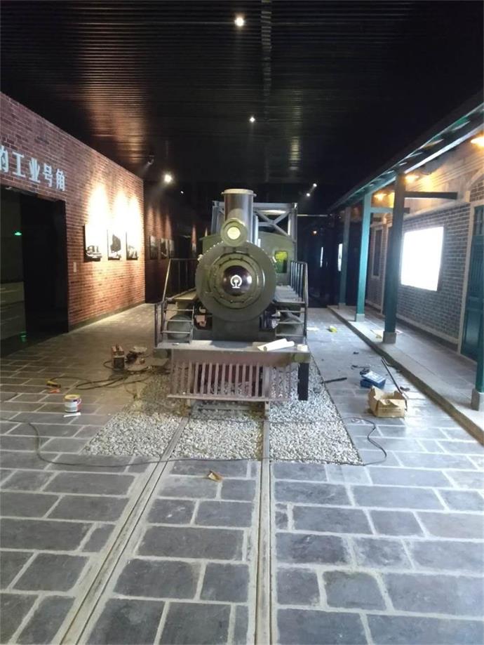 城步蒸汽火车模型